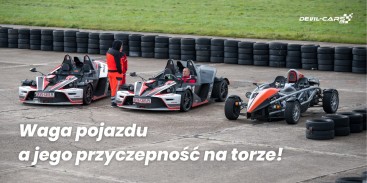 Waga pojazdu a jego przyczepność na torze