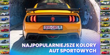 Najpopularniejsze kolory aut sportowych – jakie barwy dominują na torze?