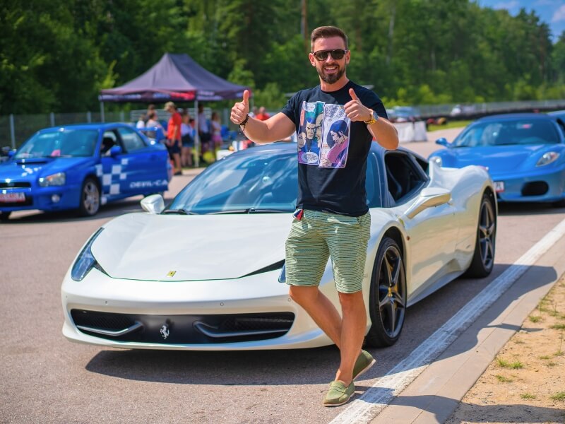 ferrari italia - jazda na wiecz&oacute;r kawalerski