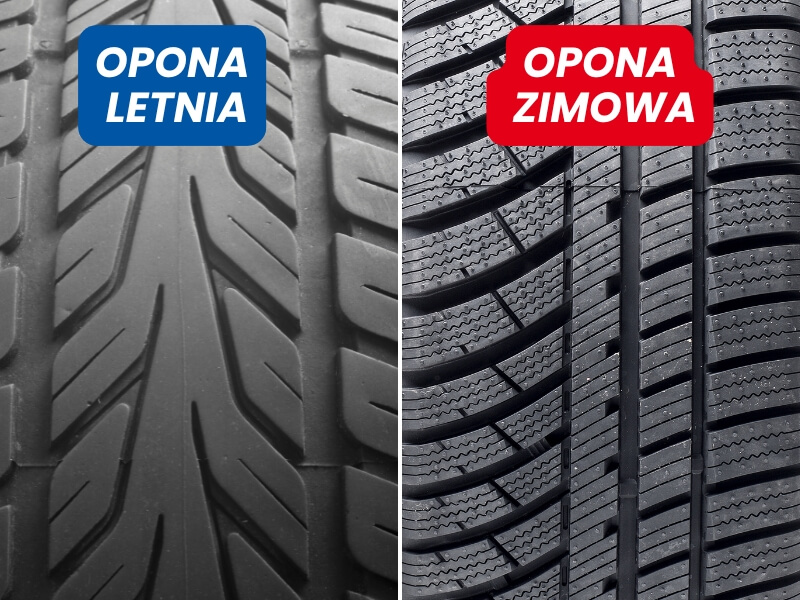 opona letnia a zimowa - porównanie