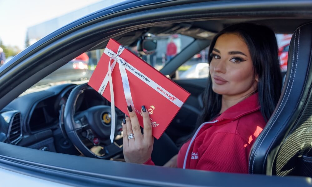 voucher prezentowy - jazda po torze