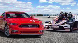 Ford Mustang vs. KTM X-BOW 