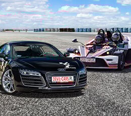 Audi R8 vs. KTM X-BOW 