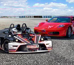 Ferrari F430 vs. KTM X BOW 