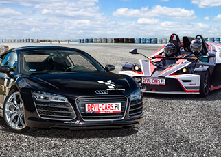 Audi R8 vs. KTM X-BOW 