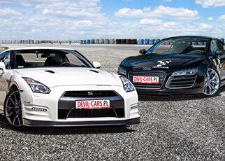 Nissan GTR vs. Audi R8 