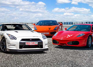 Lamborghini Gallardo vs. Ferrari F430 vs. Nissan GTR 
